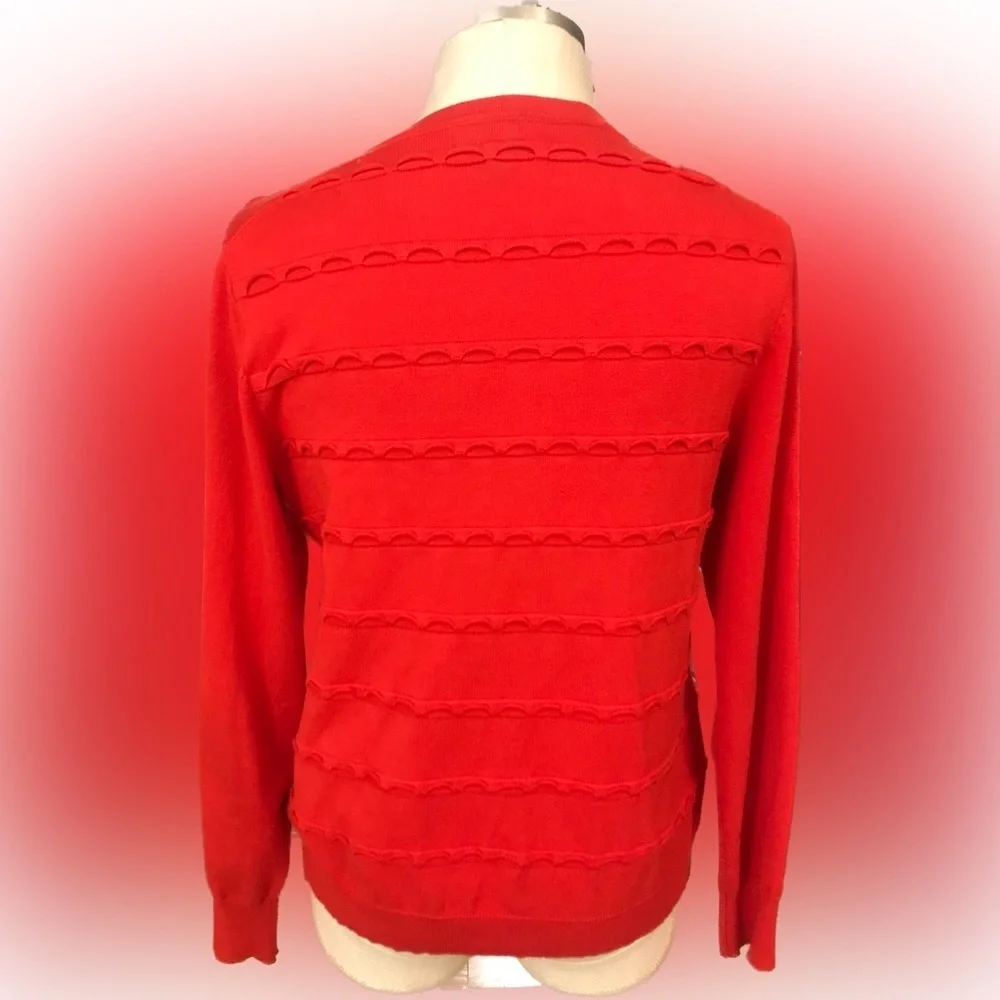 Esperanza Cardigan Sweater Beautiful Buttons Size XL